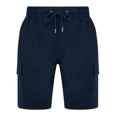 Shorts Brent Multi-Pocket Stretch Fabric Jogger Cargo Shorts in Peacoat Blue / S - Tokyo Laundry