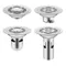 Drain de sol en acier inoxydable, douche Anti-odeur, baignoire, fuite au sol, capteur de cheveux, accessoires de quincaillerie de cuisine et de salle de bains