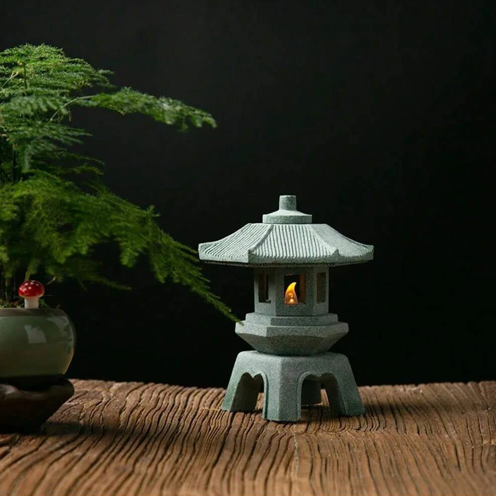 Statue du Vermont Wildoda pour jardin, décoration asiatique intérieure et extérieure pour le balcon paysager, le jardin, la cour de porche, ornement artistique