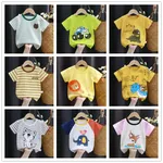 Bébé été T-shirts enfants enfant en bas âge vêtements pour enfants dessin animé imprimé coton
