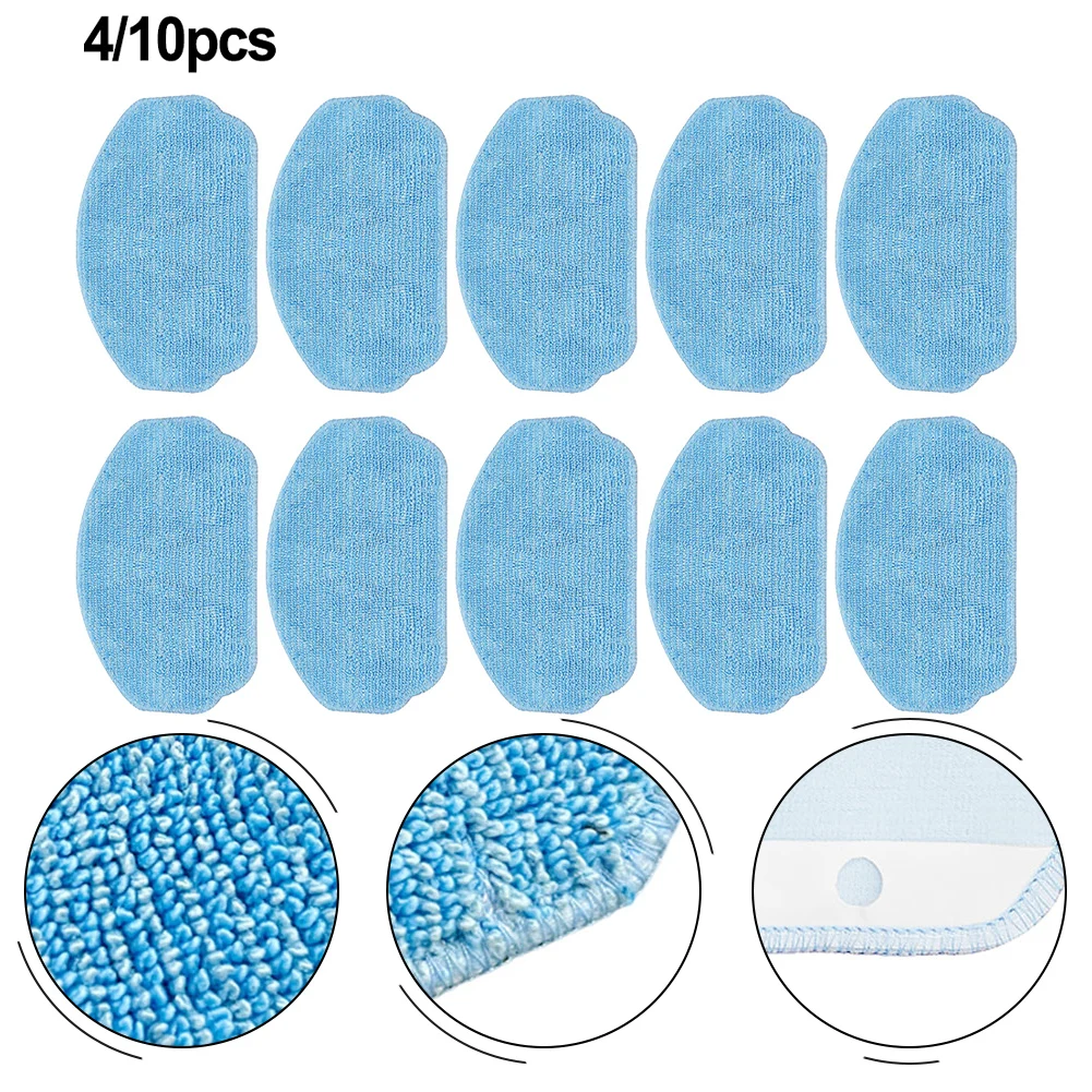 Serpillière de rechange en microcarence pour aspirateur robot Kabum Smart 100, tampon de nettoyage ménager, 4 pièces, 10 pièces