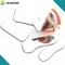 Miroir orthodontique pour dentisterie, photographie, miroirs Double face, outils dentaires, matériau