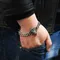 Bracciale in acciaio inossidabile con leone Bracciale da uomo creativo punk rock Gioielli per studenti Accessori da uomo Regalo per il fidanzato