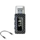 Ricevitore trasmettitore mini USB per auto 3 in 1 Bluetooth 5.3 con display a LED Kit per chiamate in vivavoce per auto Audio wireless automatico per radio FM