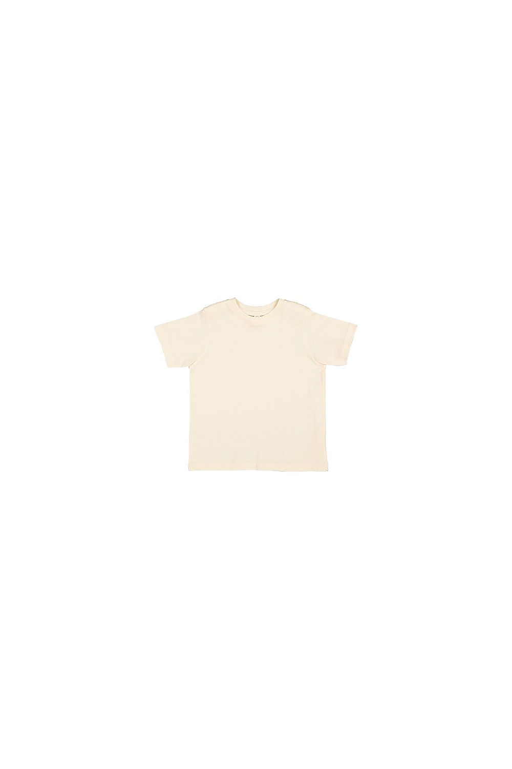 Rabbit Skins 3321 Toddler Fine Jersey T Shirt in Natural size 7 | Cotton LA3321, RS3321