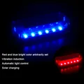 Auto antifurto falso simulato vibrazione solare led blu o rosso luce Flash allarme Auto sicurezza antifurto deterrente