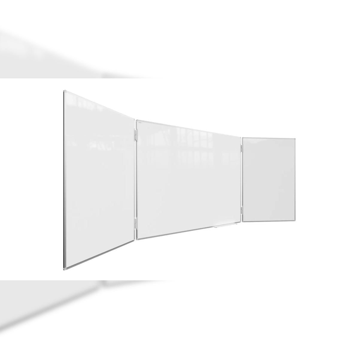 ALLboards Magnetisches Whiteboard Klapptafel 5-flächig 100x150//300 cm Image