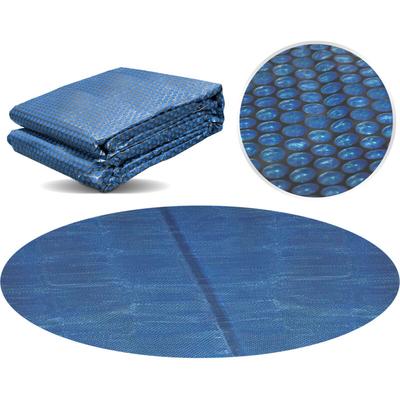 Miganeo - Pool Solarfolie ø 400 cm rund schwarz/blau Image