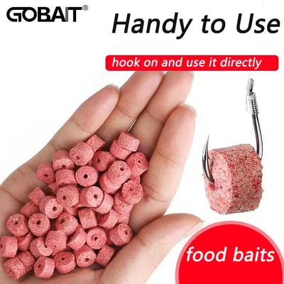 Fishing Feed Attractant Hollow Granular Lure Nutrition Food Fishy Flavor Scent Pesca Carp
