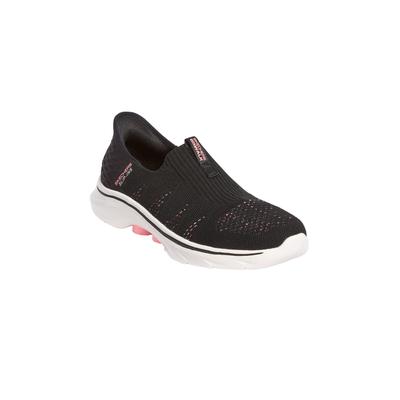 Women's The Slip-Ins™ Hands Free Go Walk 7 - City Lights Sneaker by Skechers in Black Multi Medium (Size 7 M)