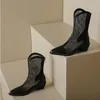 Neue Damen stiefel Sommer Air Mesh Mode Sandalen Frau Schuhe sexy Hohl stiefel Frau Freizeit schuhe hochwertige moderne Stiefel