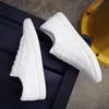 Neue Frühjahr und Sommer mit Weiß Schuhe Frauen Flache Leder Leinwand Schuhe Weibliche Weiße Bord Schuhe Casual Schuhe Weibliche 239