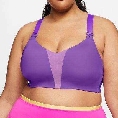 Nike Intimates & Sleepwear | *Nwt* Nike Rival Active Plus Size High Impact Underwire Sports Bra Size 40g | Color: Purple | Size: 40g (4d)