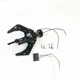 3D Stampato 4 Dita Robot Braccio Meccanico Morsetto Robot Pinza N20 Motore Clip Acrilico Robot Pinza Per Drone Robot Artiglio Kit FAI DA TE