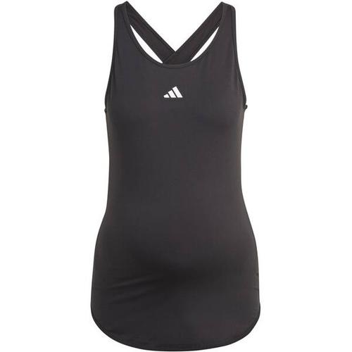 ADIDAS Damen Shirt AEROREADY Train Essentials Slim-Fit Umstandsmode, Größe M in Grau