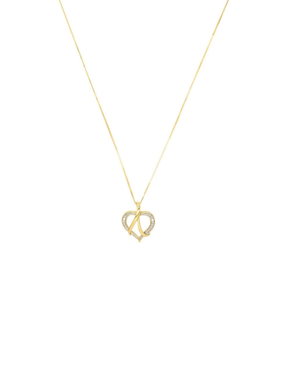 amor Kette mit Anhänger Damen gold, 45 Image