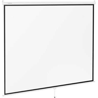 Beamer Leinwand Heimkino Projektionsfläche Rollo Leinwand Decke 4:3 313 x 239 cm