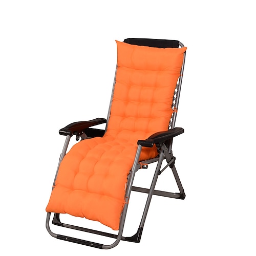 Loungesesselkissen getuftet Outdoor-Schaukelsitz Deck Chaiselongue-Pad Liegematte Liegekissen Image