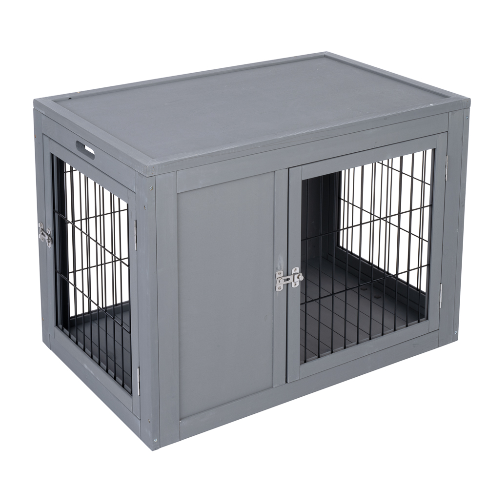 Cage d’intérieur Modern Living Berna pour chien taille L : environ 100 x 64 x 72,5 cm pour chien