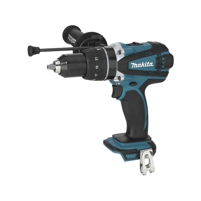 Makita DHP458Z Bohrmaschine 2000 RPM Ohne Schlüssel 2,3 kg Schwarz, Blau Image