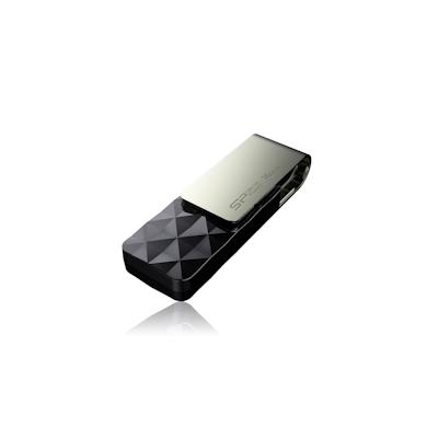 Silicon Power Blaze B30 - 16 GB - USB Typ-A - 3.2 Gen 1 (3.1 Gen 1) - Ohne Deckel - 14,8 g - Schwarz