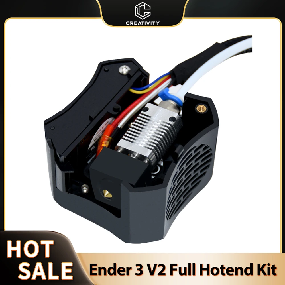Ender 3 V2 Komplettes Hotend-Kit, stark verschleißfest, frei drucken, für Ender-3 V2 Original Hotend Kit 3D-Druckerteil Image
