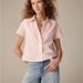 J. Crew Tops | J.Crew Gamine Shirt In Cotton Poplin Spring Blush Pink Button Down Bz083 Size 4 | Color: Pink | Size: 4