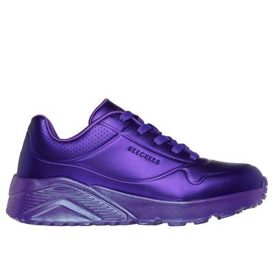 Skechers Girl's Uno Lite - Jewel Mode Sneaker | Size 11.5 | Purple | Synthetic