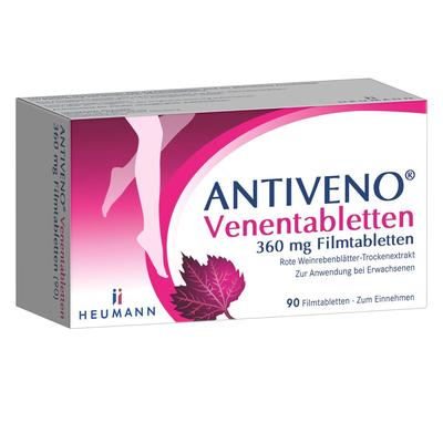 Antiveno Venentabletten 360 mg Filmtabletten 90 St Image