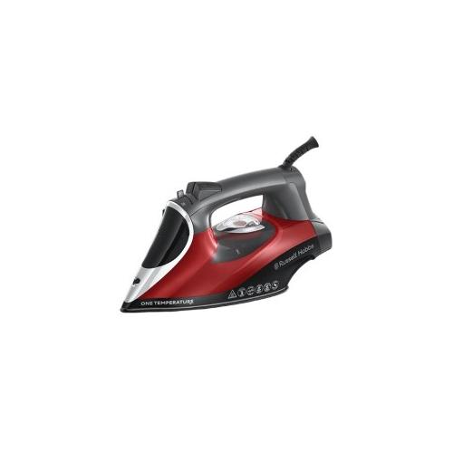 Russell Hobbs 25090-56 Bügeleisen Trocken- & Dampfbügeleisen Keramik-bügelsohle 2600 W Schwarz, Grau, Rot