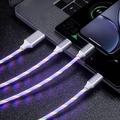 Cavo USB 3.0 Da USB A a Tipo C/Micro/IP 2.1 A Cavo di ricarica 3 in 1 Per Xiaomi Huawei Nokia Appendini per cellulare