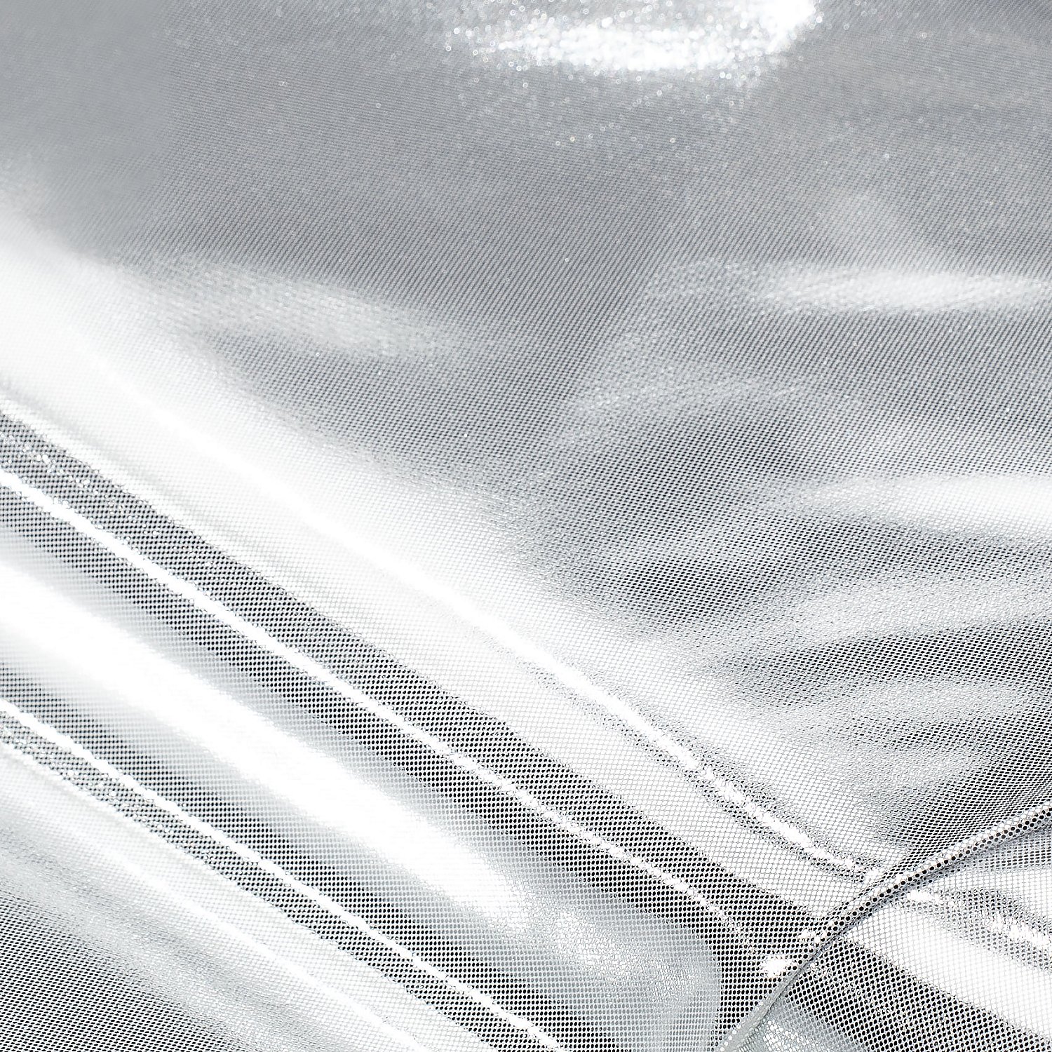 Stretch-Lamé Lara, silber Image