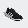 Sneaker ADIDAS SPORTSWEAR "RUN 84", Gr. 42,5, schwarz-weiß (core schwarz, cloud weiß, carbon), Textil, Leder, Synthetik, sportlich, Schuhe, inspiriert vom Design des adidas LA Trainer