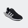 Sneaker ADIDAS SPORTSWEAR "RUN 84", Gr. 45, schwarz-weiß (core schwarz, cloud weiß, carbon), Textil, Leder, Synthetik, sportlich, Schuhe, inspiriert vom Design des adidas LA Trainer