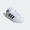 Sneaker ADIDAS SPORTSWEAR "GRAND COURT 2.0 KIDS", Gr. 32, schwarz-weiß (cloud weiß, core schwarz, cloud weiß), Synthetik, Textil, sportlich, Schuhe, Design auf den Spuren des adidas Superstar