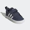 Klettschuh ADIDAS SPORTSWEAR, Gr. 27, blau (shadow navy, cloud weiß, cloud weiß), Synthetik, Textil, sportlich, Schuhe, für Kinder