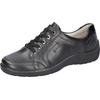 Schnürschuh WALDLÄUFER "HESNA", Damen, Gr. 4,5 (37,5), schwarz, Nappaleder, Lackleder, unifarben, sportlich, Schuhe, Freizeitschuh, Halbschuh, Bequemschuh im Komfortweite H (=sehr weit)