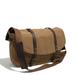 J. Crew Bags | J Crew Messenger Bag Leather Straps Canvas Twil Crossbody Brown | Color: Brown/Tan | Size: Os