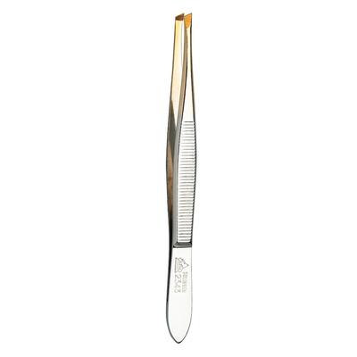 ERBE Pinzette Gold-Edition „Shine“, schräg, 9 cm in Blisterverpackung Image