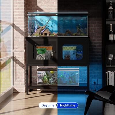 Kithen Storage Cabinet Aquarium/ Fish Tank Stand with Power Outlets