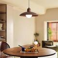 suspension led blanc chaud 30cm 1 lumière rétro lustre en bois personnalité créative pendentif lanterne lumière design moderne minimaliste lampe suspendue g9 luminaires suspendus couloir bar étude