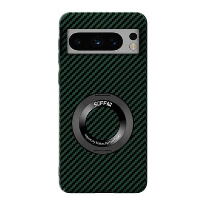 Phone Case For Google Pixel 8 Pro Pixel 8 Pixel 7 Pixel 7 Pro Back Cover with Stand Holder Support Wireless Charging Shockproof PC Metal