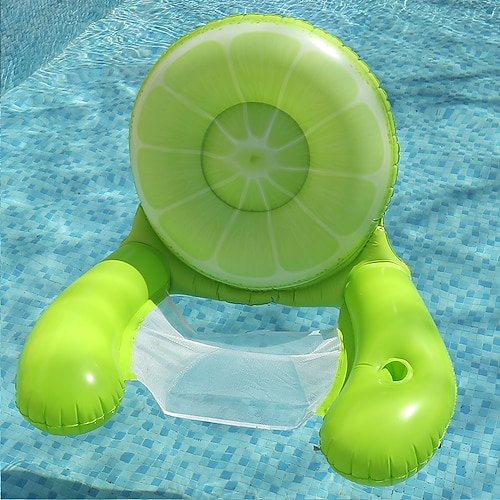 Aufblasbare Schwimmhilfen für Erwachsene, 1 Packung Poolstühle mit Getränkehaltern, aufblasbare Schwimmhilfen für den Pool, Schwimmhilfen für Erwachsene, Schwimmbadparty, Sommer-Wasserspaß Image