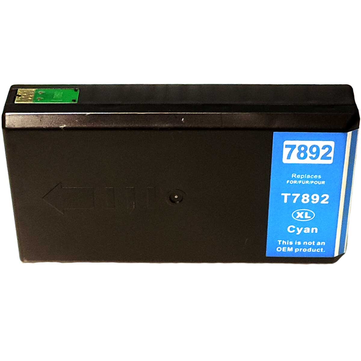 Kompatibel Epson C13T78924010, T7892, 78XL C Cyan Blau Druckerpatrone für 4.000 Seiten von D&C Image