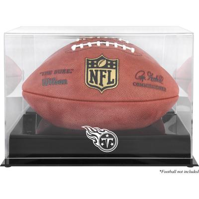 Vitrine mit Football-Logo der Tennessee Titans, schwarz, mit verspiegelter Rückseite Image