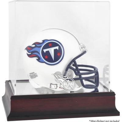 Mini-Vitrine mit Mahagoni-Logo für Tennessee Titans-Helm Image