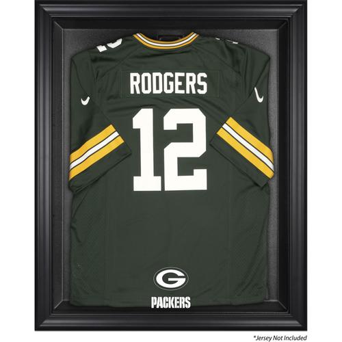 Vitrine mit Trikot-Rahmen der Green Bay Packers in Schwarz