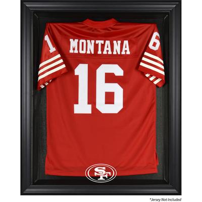 Vitrine mit schwarzem Trikotrahmen der San Francisco 49ers Image