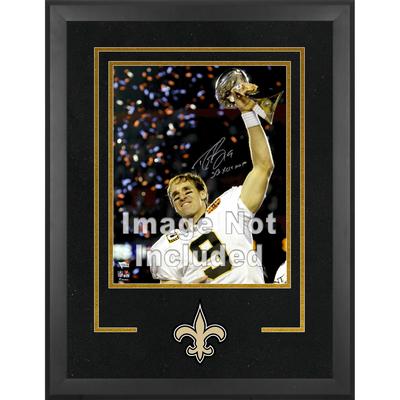 New Orleans Saints Deluxe vertikaler Fotorahmen mit Teamlogo, 40,6 x 50,8 cm Image