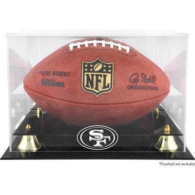 Vitrine mit goldenem Classic-Teamlogo des San Francisco 49ers-Fußballs Image